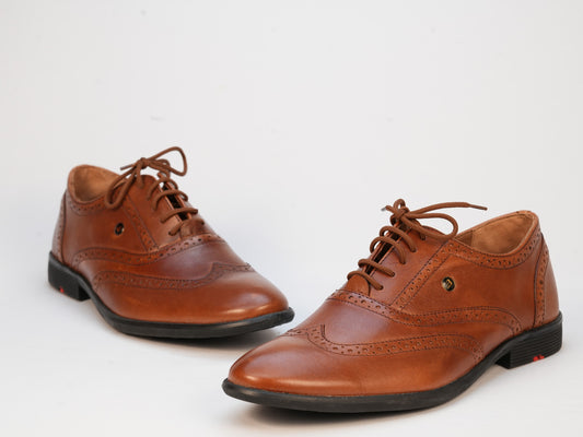 Long Wing Brogue Brown